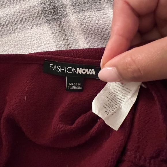 Wrap Style Long Sleeve Top - Picture 2 of 2